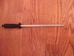 Knife Sharpening Rod Steel 10 INCH/12 - Kitchenware Mia Ko's Best. Fixed Price $13.00.