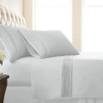 Inc. Pleated Hem, 4-PIECE, 21 Inch Extra Deep Pocket Queen Sheets Set, Easy.... Fixed Price $68.11.