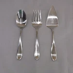 Mikasa 3 Pc Serving Set Bravo Spoon, Fork ,cake Server Wedding. Fixed Price $15.00.