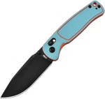 Cjrb Shale Crossbar Lock Blue & Orange G10 Folding AR-RPM9 Pocket Knife 1943BBO. Fixed Price $49.99.