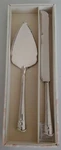 Lenox Wedding Promises Cake Serving Set Stainless China. Store Display Box. Fixed Price $46.95.