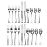 Lenox Pearl Platinum 20-PIECE Flatware Set, Metallic. Fixed Price $211.29.