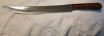 Case Xx Cap 283-9" Stainless Kitchen Knife W/finger Grooved Wood Handles Nice!. Fixed Price $45.00.