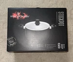 Hells Kitchen 6QT Stockpot New In Box HK-245 Non Stick. Fixed Price $30.00.