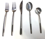 Mepra Due Luxury Italian Flatware Pieces Sold Individually $35 Minimum Order. Fixed Price $5.00.