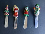 Spreadables Gourmet Spreaders By Cardinal Inc. -christmas Theme 4 Pack. Fixed Price $10.55.