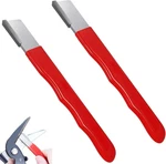 2 Pcs Scissor Pruning Tool Sharpener, Garden. Fixed Price $5.49.