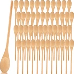 48 Pcs Wooden Spoons Bulk 12 Inch Oval Lar Long Handle. Fixed Price $47.57.