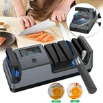 5 In 1 Electric Knife SHARPENER-3 Rotational Speed Adjustable. Fixed Price $35.98.