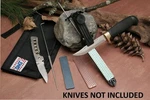 Dmt Aligner Deluxe Kit Interchangeable Holder Knife Clamp Whetstones Pouch. Fixed Price $70.29.