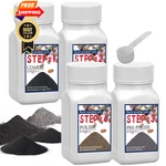 Wkturn Rock Tumbler Set - 4 Step Tumbling Media (coarse, Medium Grit,.... Fixed Price $33.99.
