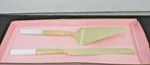 2 Piece Solid Cake Serving Set Knife/ Server Lenox Kate Spade With Love. Fixed Price $29.95.