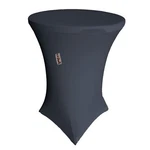 La Linen Round Spandex Cover For Cocktail Highboy Table, 32 By 42", Navy. Fixed Price $48.69.