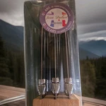 A+ Laguiole Jean Dubost Steak Knives Set Of 6 Black Handles. Fixed Price $48.98.