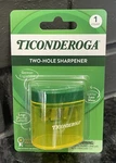 Ticonderoga My First Large Barrel Pencil Sharpener, Yellow And Green. Fixed Price $8.07.