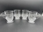 Set 4 Godinger Dublin Mugs Coffee Cups With Handles. Fixed Price $18.00.