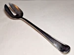 Oneida Flambe Stainless 18/10 Flatware Glossy Pierced Tablespoon Serving. Fixed Price $17.95.