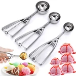 3 Pack Stainless Steel Cookie Set Trigger Ice Cream S/m/l Usa Stock. Fixed Price $10.99.