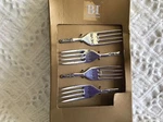 Boston International Silver Fromage Cheese Identifier Forks New. Fixed Price $9.51.