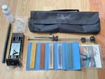 Edge Pro Apex 3 Kit - Knife Sharpening System Pre Owned. Fixed Price $196.00.