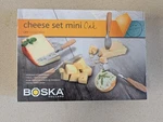 Boska Holland Mini Cheese Knife Set Of 4 Knives Oak & Silver Tone. Fixed Price $10.00.