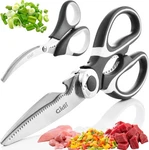 Kitchen Shears By Gidli, Heavy Duty Utility Stainless Steel All Purpose Scissors. Fixed Price $38.99.