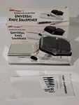 Handy Gourmet Universal Knife Sharpener Battery Operated Open Box. Fixed Price $14.99.