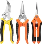 3PC Pruning Shears Stainless Steel Gardening Scissors Clippers Snips Tool. Fixed Price $16.99.