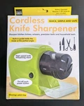 Cordless Knife, Scissor, Tool Sharpener. Handy Helper Uses Batteries New. Fixed Price $9.99.