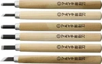 Yoshiharu KL-6 Japanese Carving Set Of Tools With Steel Blade Wood Handle 033. Fixed Price $25.09.
