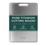 Real Titanium Cutting Board For Kitchen, Pure Large 15X11 Metal Cutt.... Fixed Price $149.45.