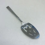 Vintage Pie Cake Server Utensil Stainless Steel Japan 8.5 Rose Art Handle 27. Fixed Price $13.50.