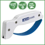 Compact Kitchen Blade Sharpener Tool Restores Dull Chef Utility Easy Grip Design. Fixed Price $18.26.