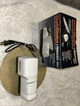 Chef's Choice Hybrid Electric Diamond Hone Knife Sharpener 200-2 Nob White. Fixed Price $22.00.