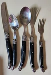 French Home Laguiole 38 Piece Flatware Set; Stainless Steel - Black. Fixed Price $74.99.