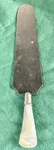 Victorian Mother Of Pearl Sterling Cake Cutter (8 ). Fixed Price $24.99.