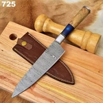 Turwho 8INCH Chef Knife Kitchen Japanese VG10 Damascus Steel Wood Handle. Fixed Price $65.00.