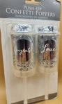 Push-up Confetti Poppers Silver 2PC Wedding, Party, By Amscan Ages 14+ Brand New. Fixed Price $17.99.