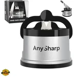 Global Hands Free Knife Sharpener - Easy Use Sharpening Tool With Powerg.... Fixed Price $25.95.