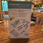 Cuisinart 14-PIECE Knife + Cutting Board Sets-iridescent Blue Gift. Fixed Price $23.42.