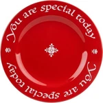 Waechtersbach "you Are Special Today" Red Plate - 10.63". Fixed Price $50.00.