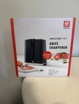 Zwilling V-edge Knife Sharpener, Black. Fixed Price $49.00.