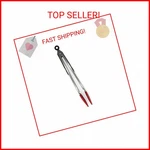Starfrit 12" Silicone/stainless Steel Tongs, Red. Fixed Price $12.33.