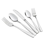 Hommp Stainless Steel Flatware, 30-PIECE Cutlery Set, Service For 6. Fixed Price $33.81.