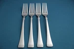 Zwilling J Henckels Angelico Dinner Forks (set Of 4) Glossy 18/10 New 7/8". Fixed Price $35.99.
