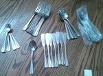 International Stainless Gran Royal 39PC Lot Incl Ten Tine Dinner Forks Y5. Fixed Price $39.99.