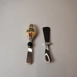 Mud Pie Cheese Spreader Butter Knife Kitchen Utensil One Slate And Glass. Fixed Price $7.23.