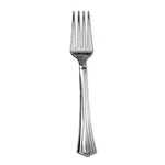 Wna Heavyweight Plastic Forks, Reflections Design, Silver, 600/CARTON. Fixed Price $73.15.