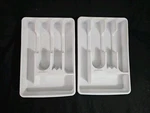 Rubbermaid Cutlery Tray Drawer Organizer 2925 White 13.5 X 11 3/8 7/8. Fixed Price $10.53.