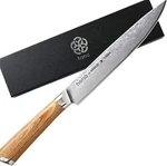 Butcher Knife 200MM Hana By Yebisu Yaiba Sujihiki Slicer Gift Silver Foil 322. Fixed Price $103.37.